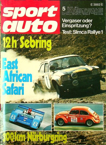 Sport Auto 05/1972 Sport Auto 05/1972